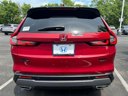 Radiant Red Metallic 2026 Honda CR-V Hybrid Sport Touring
