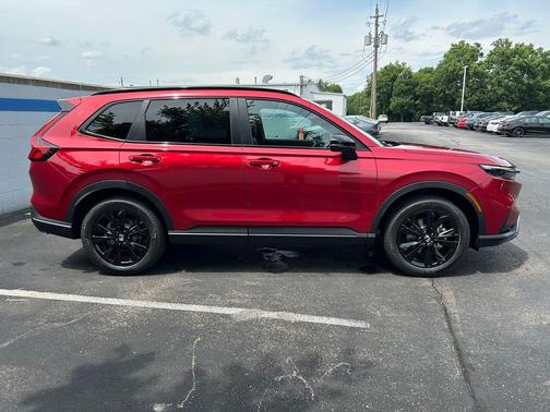 Radiant Red Metallic 2026 Honda CR-V Hybrid Sport Touring