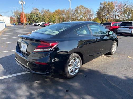 Black 2014 Honda Civic LX