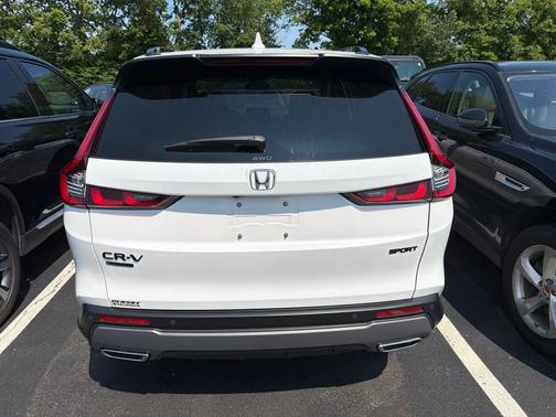 Platinum White 2026 Honda CR-V Hybrid Sport-L