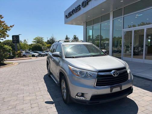 Silver Sky Metallic 2015 Toyota Highlander Limited