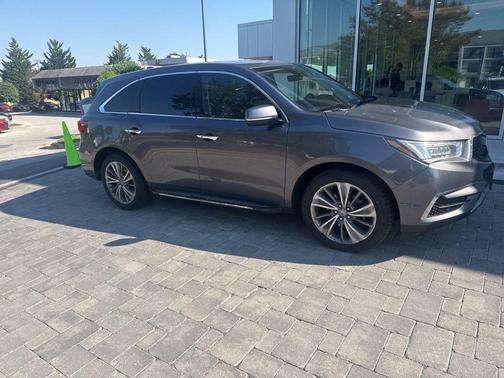 Lunar Silver Metallic 2018 Acura MDX 3.5L w/Technology Package