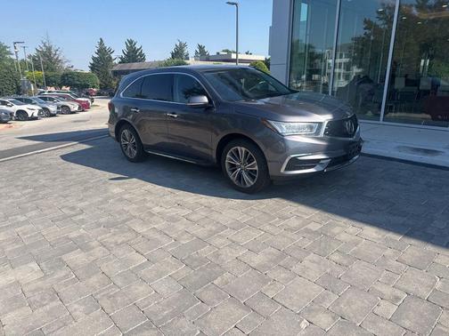 Lunar Silver Metallic 2018 Acura MDX 3.5L w/Technology Package