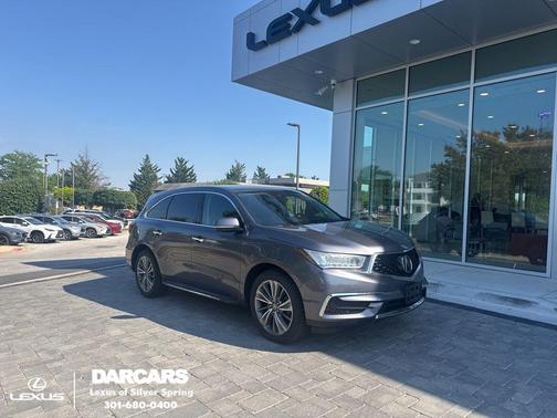 Lunar Silver Metallic 2018 Acura MDX 3.5L w/Technology Package