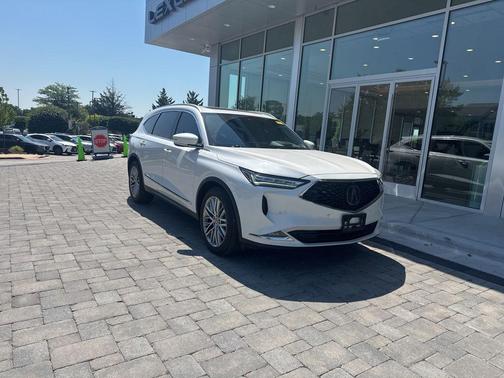 Platinum White Pearl 2023 Acura MDX Advance Package
