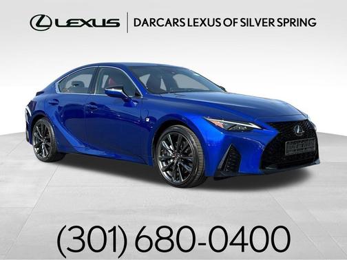 Blue 2023 Lexus IS 350 Base