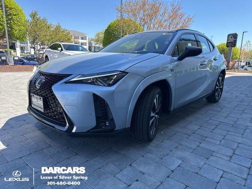 Iridium with Obsidian Roof 2025 Lexus UX 300h F SPORT Design