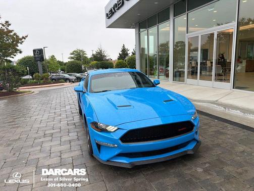 Grabber Blue Metallic 2022 Ford Mustang GT Premium