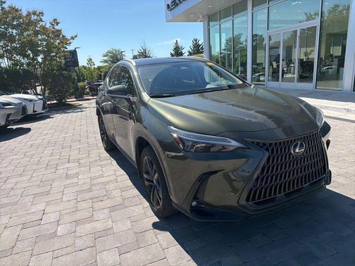 Green Pearl 2025 Lexus NX 450h+ Luxury