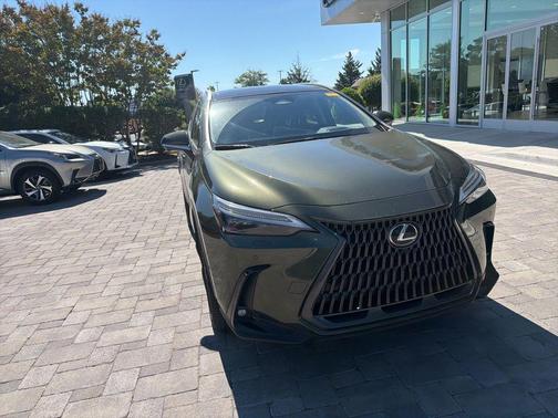 Green Pearl 2025 Lexus NX 450h+ Luxury