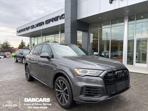 Samurai Gray Metallic 2022 Audi Q7 55 Premium Plus