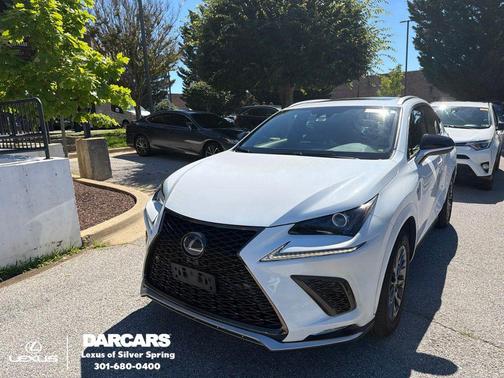 Ultra White 2021 Lexus NX 300h Base
