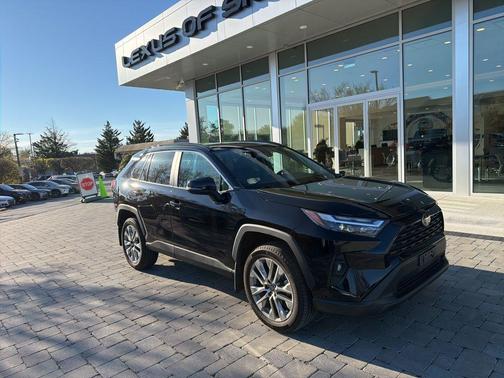 Midnight Black Metallic 2022 Toyota RAV4 XLE Premium