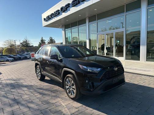 Midnight Black Metallic 2022 Toyota RAV4 XLE Premium