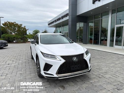 Ultra White 2021 Lexus RX 350 F SPORT Handling