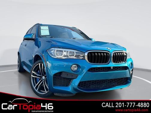 Long Beach Blue 2017 BMW X5 M Base