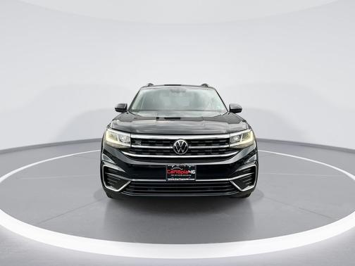 Deep Black Pearl 2021 Volkswagen Atlas 3.6L SE w/Technology