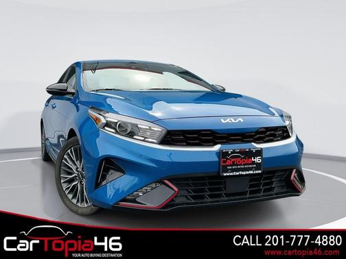 Sporty Blue 2023 Kia Forte GT-Line