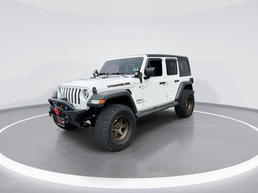 Bright White Clearcoat 2018 Jeep Wrangler Unlimited Sport