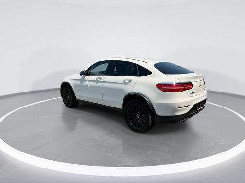 White 2019 Mercedes-Benz GLC 300 4MATIC Coupe