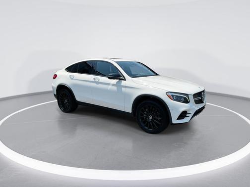White 2019 Mercedes-Benz GLC 300 4MATIC Coupe