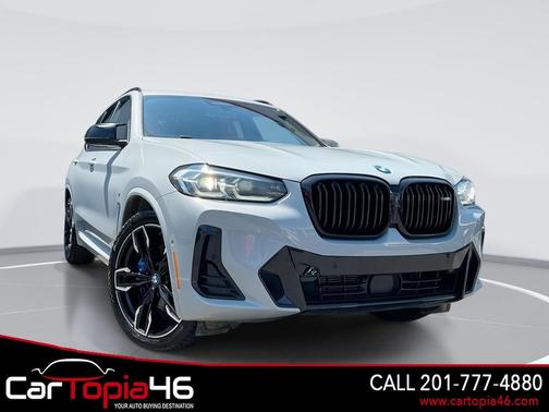Gray 2022 BMW X3 M40i