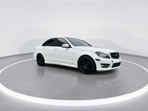 Polar White 2014 Mercedes-Benz C-Class C 300 4MATIC Sport