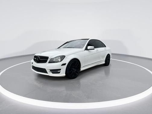 Polar White 2014 Mercedes-Benz C-Class C 300 4MATIC Sport