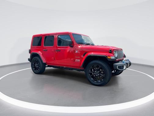 Firecracker Red Clearcoat 2024 Jeep Wrangler 4xe Sahara