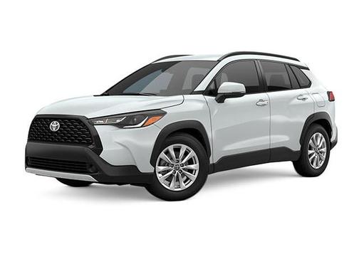 Wind Chill Pearl 2025 Toyota Corolla Cross LE