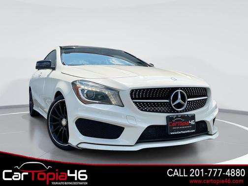 Arctic White 2016 Mercedes-Benz CLA-Class 4MATIC