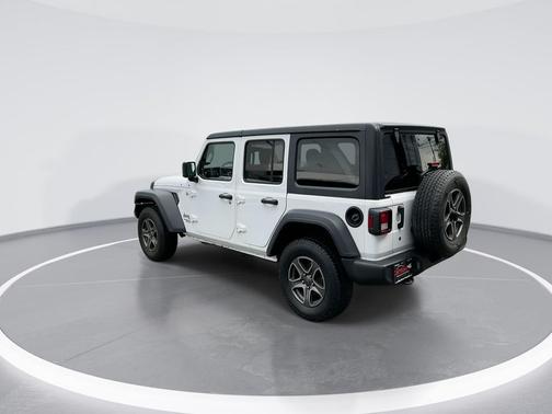Bright White Clearcoat 2018 Jeep Wrangler Unlimited Sport