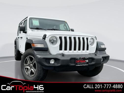 Bright White Clearcoat 2018 Jeep Wrangler Unlimited Sport