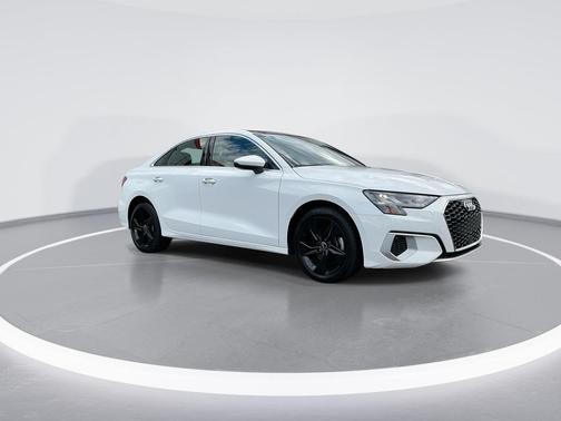 White 2022 Audi A3 Premium