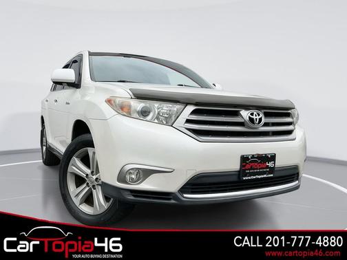 Blizzard Pearl 2013 Toyota Highlander Limited