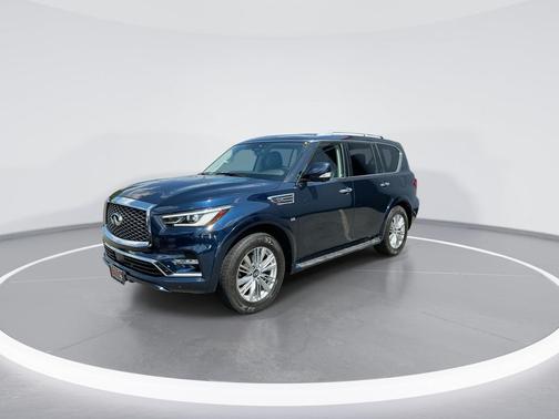 Hermosa Blue 2019 INFINITI QX80 Luxe