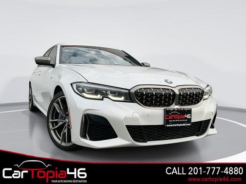 White 2020 BMW M340 M340i xDrive Sedan