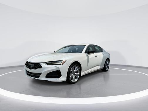 Platinum White Pearl 2022 Acura TLX Technology