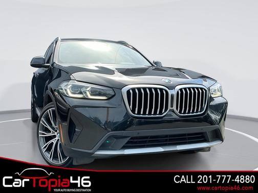 Black Sapphire Metallic 2022 BMW X3 sDrive30i