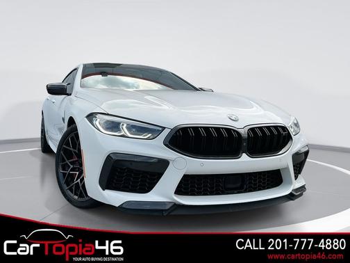 Alpine White 2022 BMW M8 Gran Coupe Competition