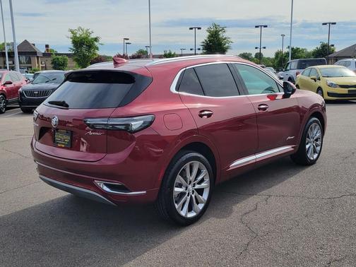 Cinnabar Metallic 2023 Buick Envision Avenir AWD