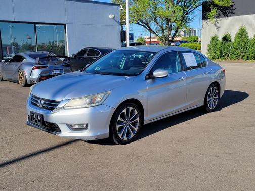 Alabaster Silver Metallic 2014 Honda Accord Sport