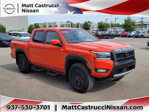 Afterburn Orange 2026 Nissan Frontier PRO-4X