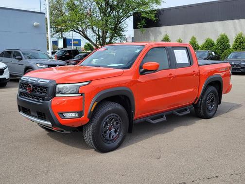 Afterburn Orange 2026 Nissan Frontier PRO-4X