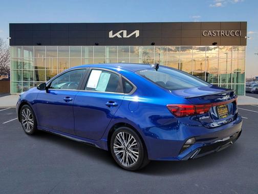 Deep Sea Blue 2024 Kia Forte GT-Line