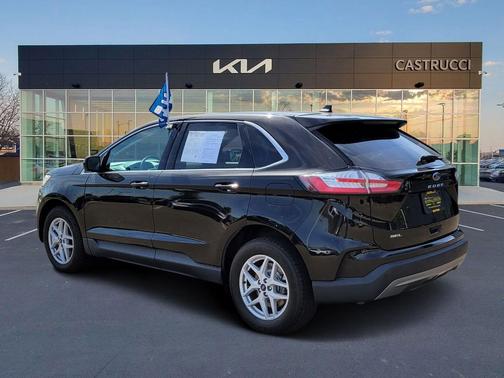 Agate Black 2022 Ford Edge SEL