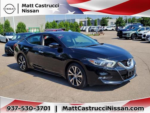 Super Black 2016 Nissan Maxima 3.5 Platinum