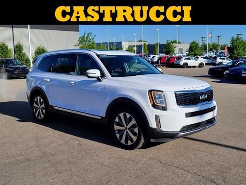 Glacial White Pearl 2022 Kia Telluride EX