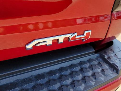Volcanic Red Tintcoat 2023 GMC Canyon AT4
