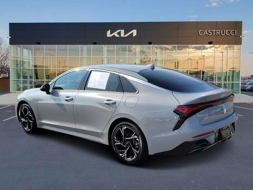 Wolf Gray 2025 Kia K5 GT-Line